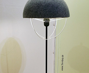 Wool Lamp, warm light
